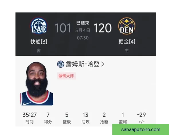 骑士抢七力克对手晋级次轮阿伦内线统治哈登体系质疑被打破